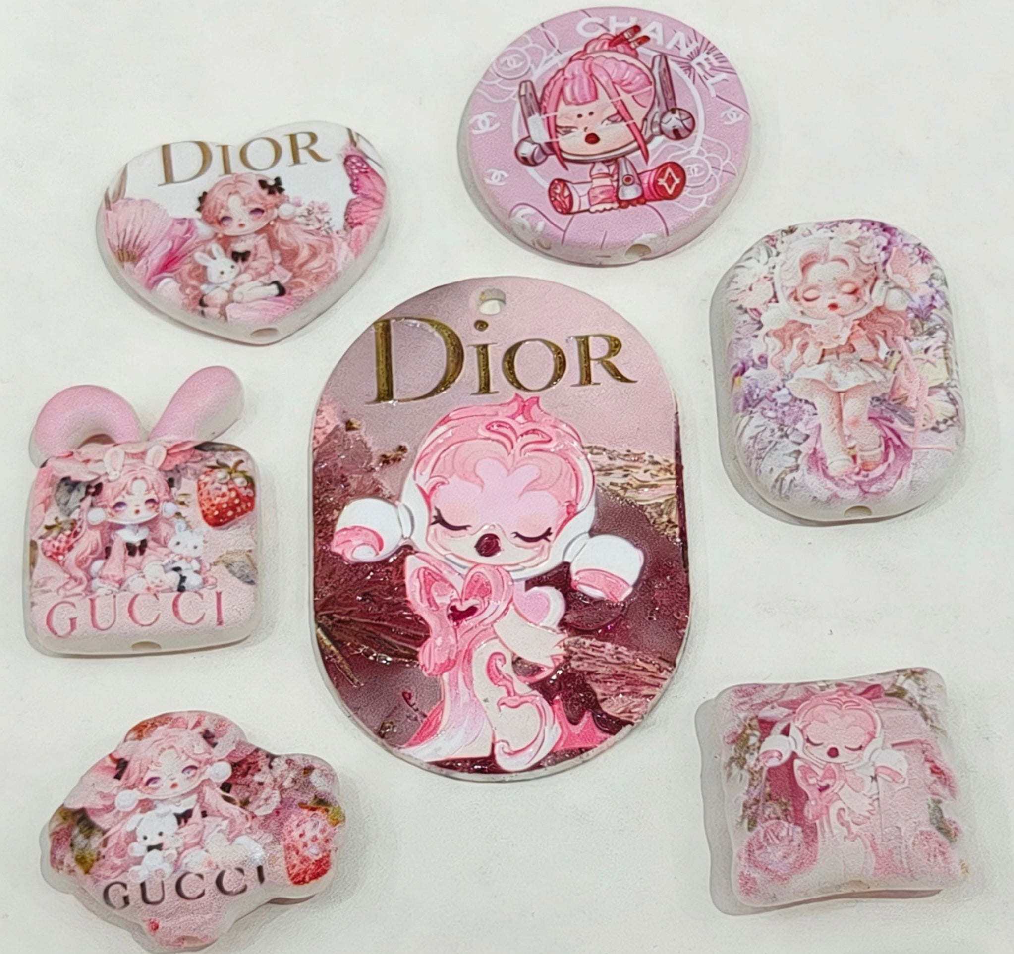 Accessoires décoratifs en acrylique – parfaits pour le DIY !