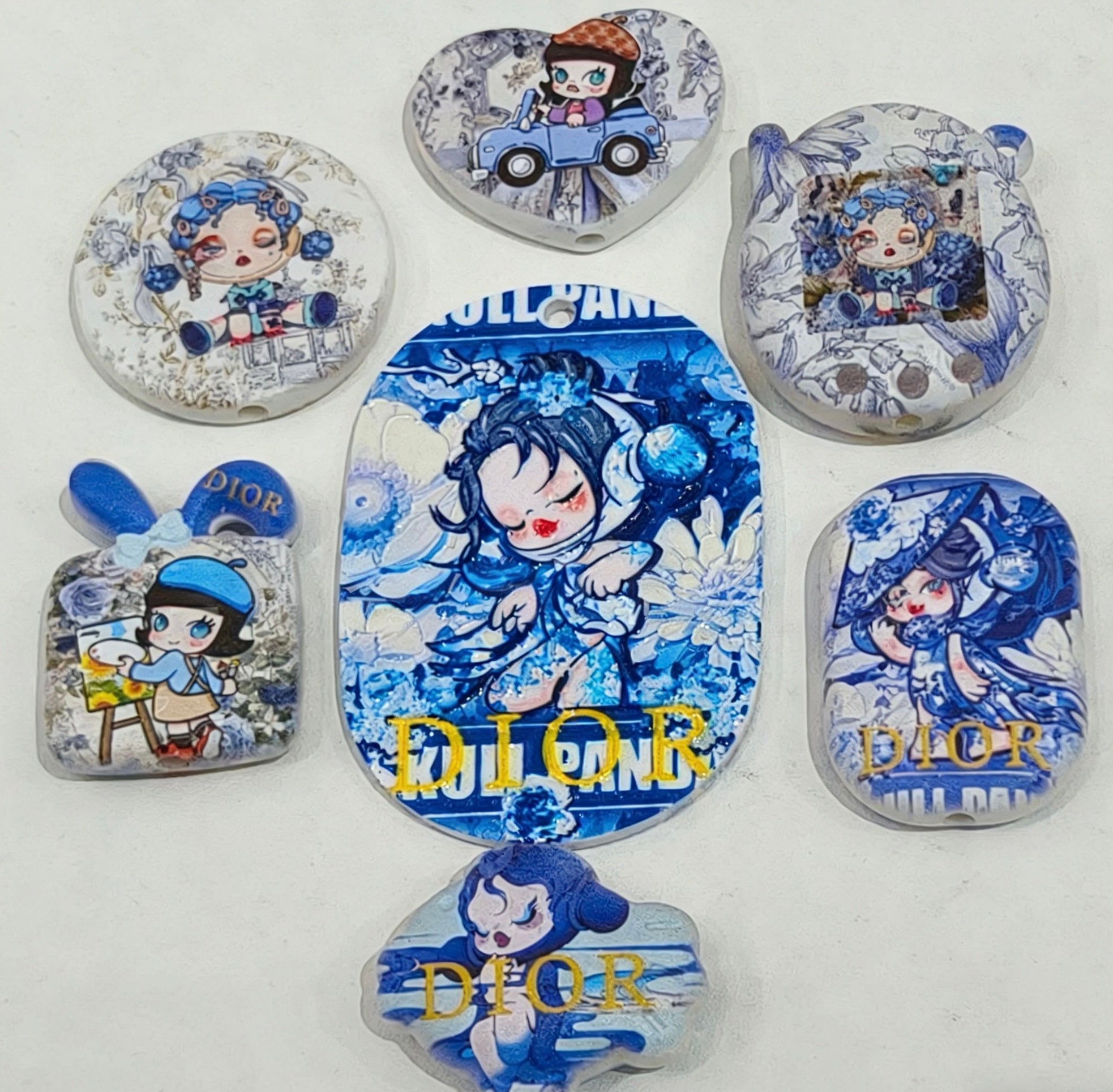 Accessoires décoratifs en acrylique – parfaits pour le DIY !