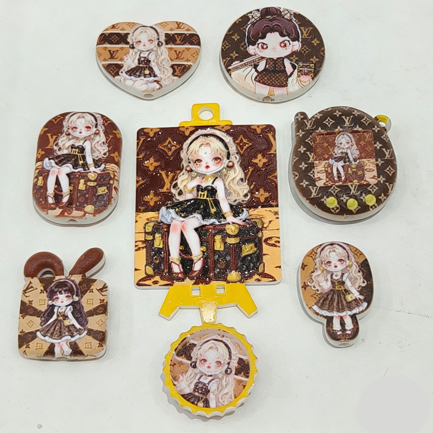 Accessoires décoratifs en acrylique – parfaits pour le DIY !