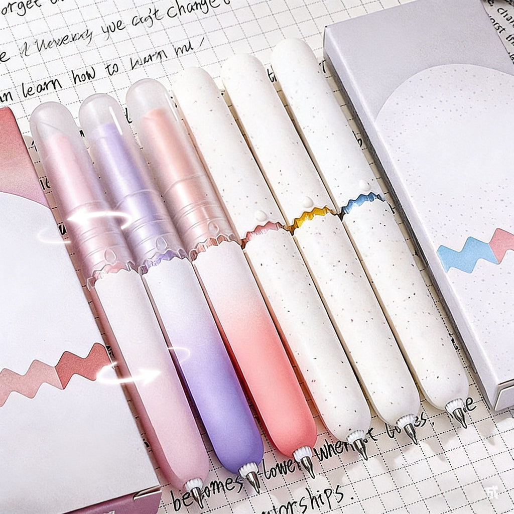 Stylos œufs en plastique mignons – tournez pour faire sortir la mine